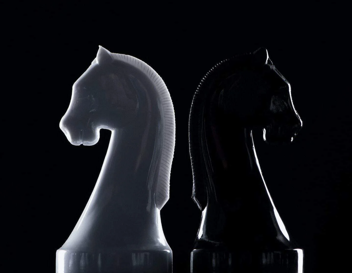 white and black chess
